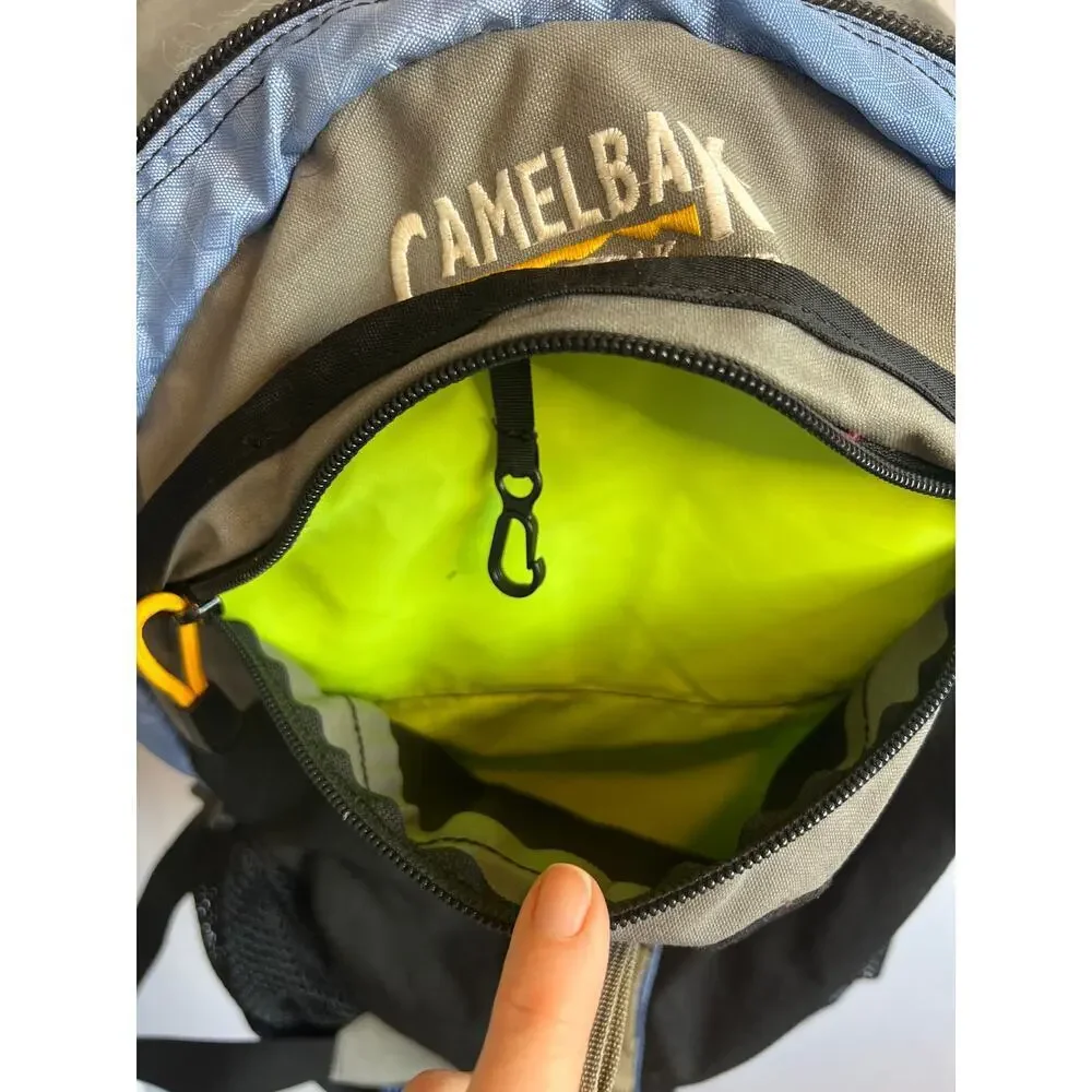 Camelbak Bagger hydration backpack Vintage Blue and Gray